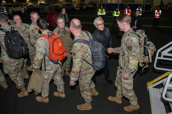 Nationwide “Free America Walkout” draws crowds, including Portland, on Trump inauguration anniversary protests