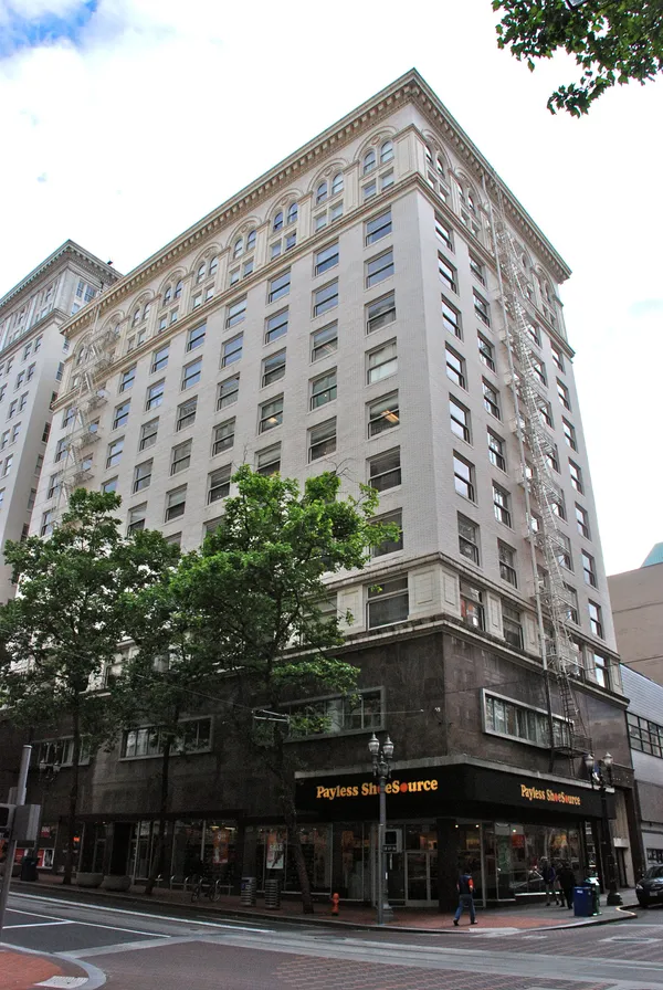 James Beard Public Market proposes timber-forward exterior updates for Selling Building site near Pioneer Square